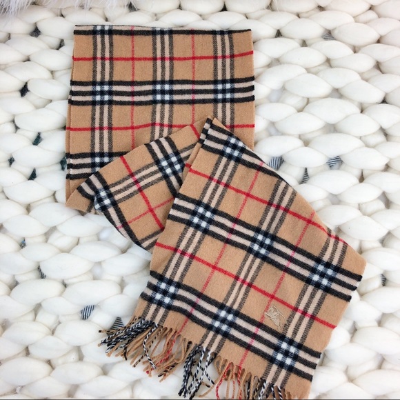 Burberry Accessories - Burberry The Classic Check Scarf Camel